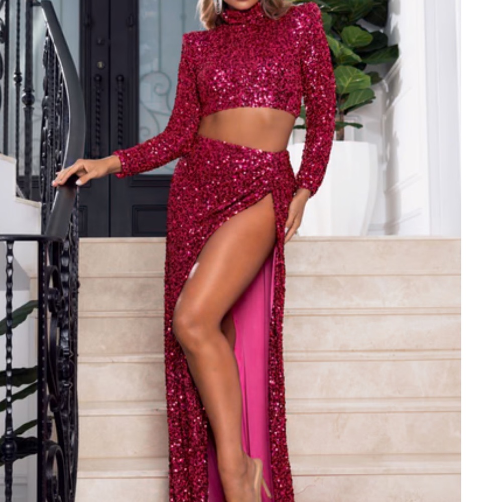 ABYSS BY ABBY skirt and top set